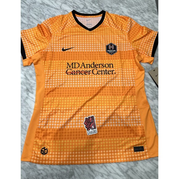 NIKE Houston Dash 2024 Stadium Primary Women's XL Dri-FIT NWSL Jersey NEW - Picture 1 of 11